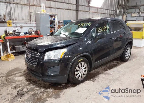 2015 Chevrolet Trax 1Ls z USA, uszkodzony, nr VIN KL7CJKSB9FB088139